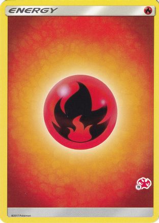 Fire Energy (Charizard Stamp #11) [Battle Academy 2020] - Trinity Hobby