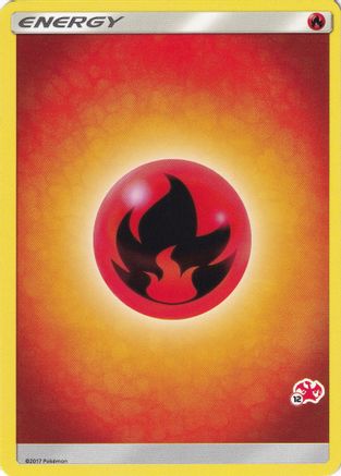 Fire Energy (Charizard Stamp #12) [Battle Academy 2020] - Trinity Hobby