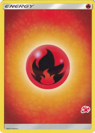 Fire Energy (Charizard Stamp #19) [Battle Academy 2020] - Trinity Hobby