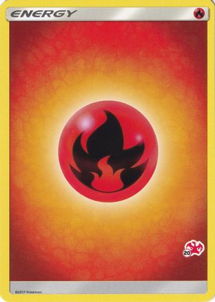 Fire Energy (Charizard Stamp #20) [Battle Academy 2020] - Trinity Hobby