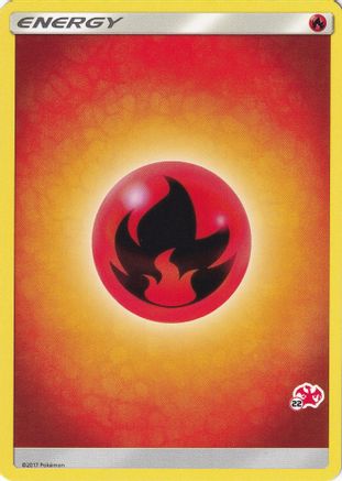 Fire Energy (Charizard Stamp #22) [Battle Academy 2020] - Trinity Hobby
