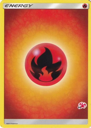 Fire Energy (Charizard Stamp #24) [Battle Academy 2020] - Trinity Hobby