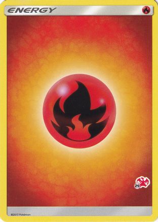 Fire Energy (Charizard Stamp #29) [Battle Academy 2020] - Trinity Hobby