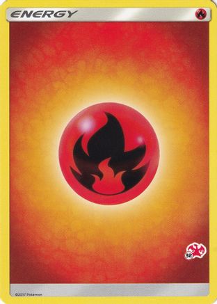 Fire Energy (Charizard Stamp #32) [Battle Academy 2020] - Trinity Hobby