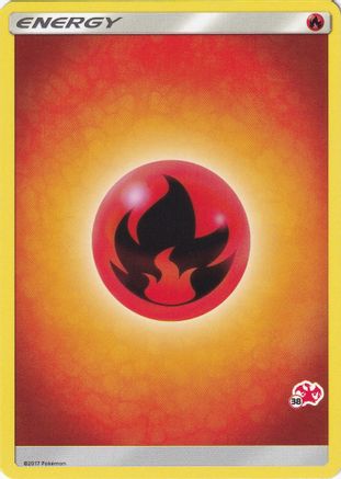 Fire Energy (Charizard Stamp #38) [Battle Academy 2020] - Trinity Hobby