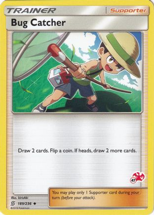 Bug Catcher (189/236) (Charizard Stamp #47) [Battle Academy 2020] - Trinity Hobby