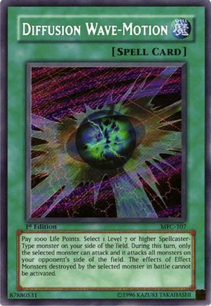 Diffusion Wave-Motion [MFC-107] Secret Rare - Trinity Hobby
