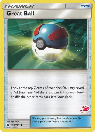 Great Ball (119/149) (Charizard Stamp #48) [Battle Academy 2020] - Trinity Hobby
