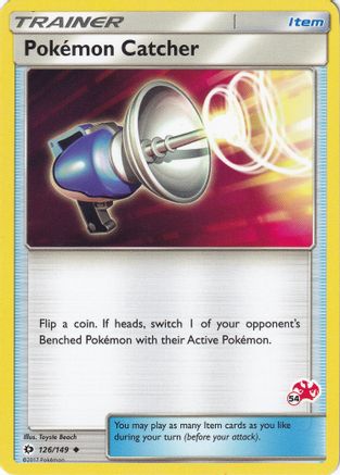 Pokemon Catcher (126/149) (Charizard Stamp #54) [Battle Academy 2020] - Trinity Hobby