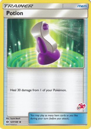 Potion (127/149) (Charizard Stamp #37) [Battle Academy 2020] - Trinity Hobby