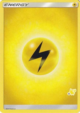 Lightning Energy (Pikachu Stamp #3) [Battle Academy 2020] - Trinity Hobby