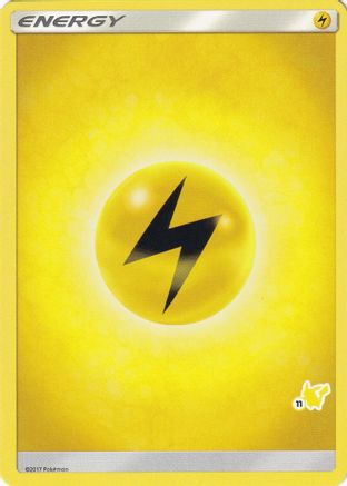 Lightning Energy (Pikachu Stamp #11) [Battle Academy 2020] - Trinity Hobby