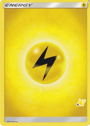 Lightning Energy (Pikachu Stamp #12) [Battle Academy 2020] - Trinity Hobby