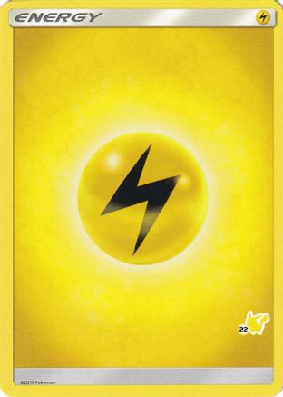Lightning Energy (Pikachu Stamp #22) [Battle Academy 2020] - Trinity Hobby