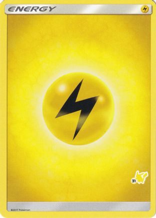 Lightning Energy (Pikachu Stamp #31) [Battle Academy 2020] - Trinity Hobby