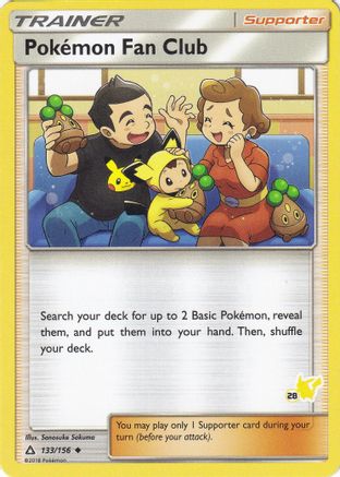 Pokemon Fan Club (133/156) (Pikachu Stamp #28) [Battle Academy 2020] - Trinity Hobby