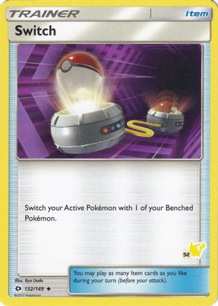 Switch (132/149) (Pikachu Stamp #52) [Battle Academy 2020] - Trinity Hobby