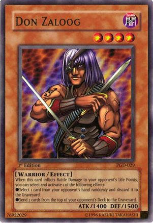 Don Zaloog [PGD-029] Ultra Rare - Trinity Hobby