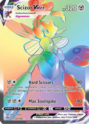 Scizor VMAX (193/189) [Sword & Shield: Darkness Ablaze] - Trinity Hobby