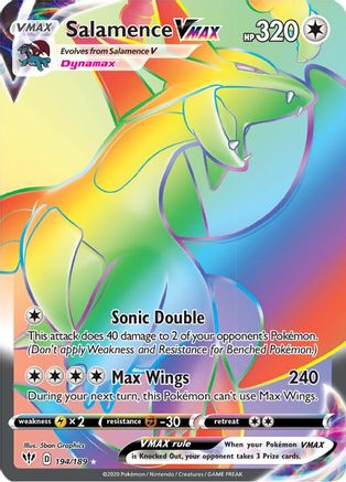 Salamence VMAX (194/189) [Sword & Shield: Darkness Ablaze] - Trinity Hobby