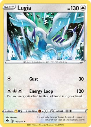 Lugia (140/189) [Sword & Shield: Darkness Ablaze] - Trinity Hobby