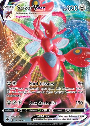 Scizor VMAX (119/189) [Sword & Shield: Darkness Ablaze] - Trinity Hobby