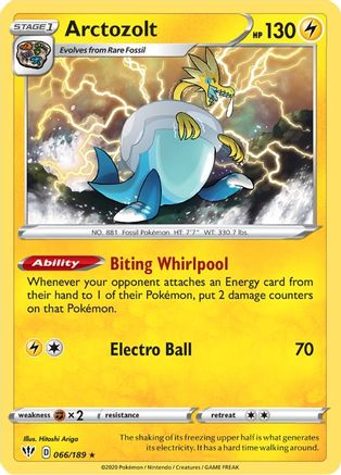 Arctozolt (066/189) [Sword & Shield: Darkness Ablaze] - Trinity Hobby