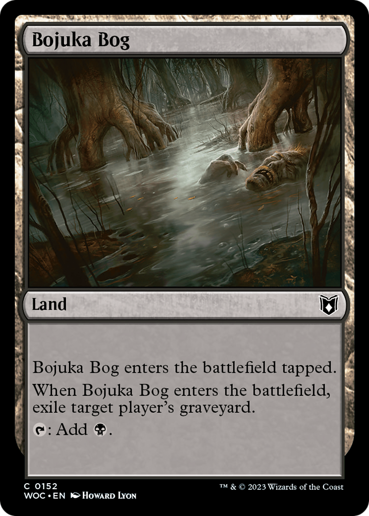 Bojuka Bog [Wilds of Eldraine Commander] - Trinity Hobby