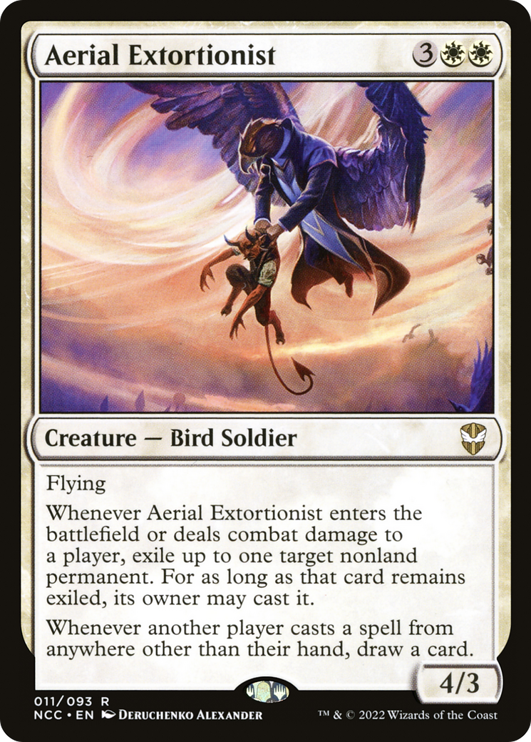 Aerial Extortionist [Streets of New Capenna Commander] - Trinity Hobby