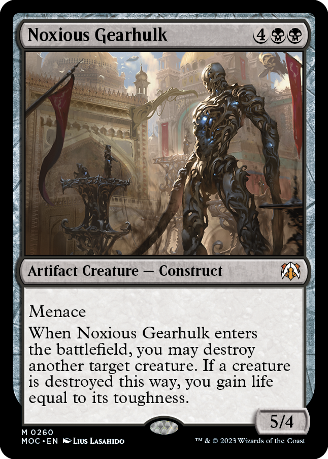 Noxious Gearhulk [March of the Machine Commander] - Trinity Hobby