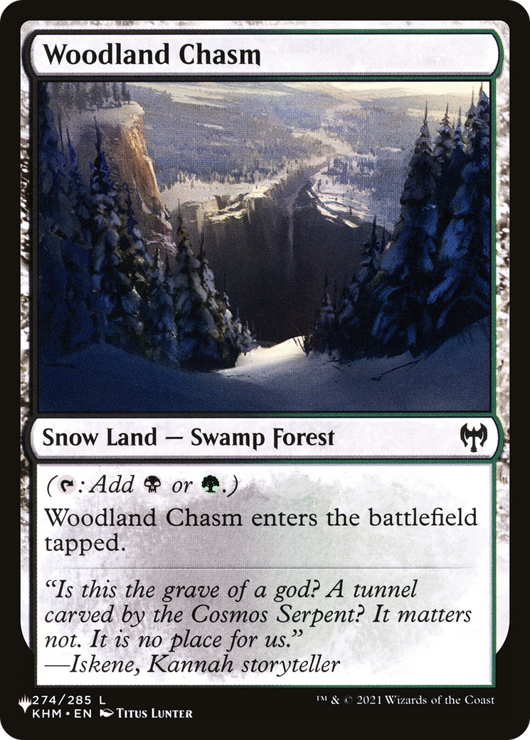 Woodland Chasm [Secret Lair: From Cute to Brute] - Trinity Hobby
