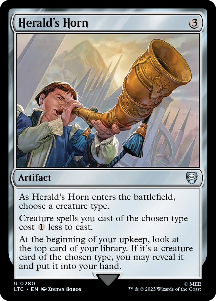 Herald's Horn [The Lord of the Rings: Tales of Middle-Earth Commander] - Trinity Hobby