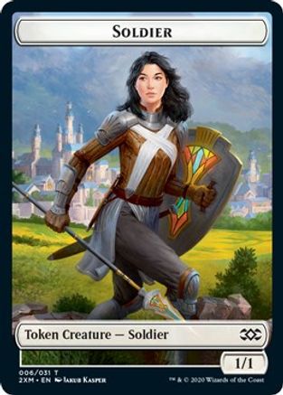 Soldier Token  (2XM-006) - [Double Masters]