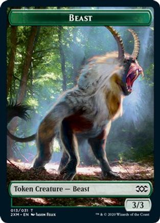 Beast Token  (2XM-013) - [Double Masters]
