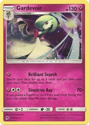 Gardevoir (Cosmos Holo) - (141/214) Holofoil [Miscellaneous Cards & Products]