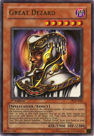 Great Dezard [PGD-020] Ultra Rare - Trinity Hobby