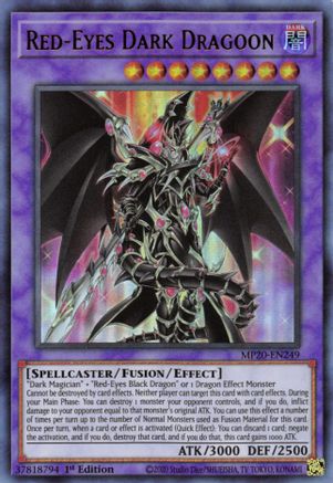 Red-Eyes Dark Dragoon [MP20-EN249] Ultra Rare - Trinity Hobby