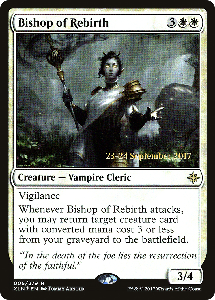 Bishop of Rebirth [Ixalan Prerelease Promos] - Trinity Hobby