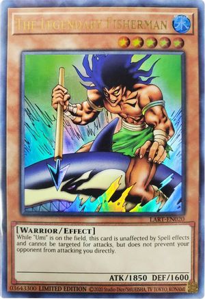 The Legendary Fisherman [LART-EN020] Ultra Rare - Trinity Hobby