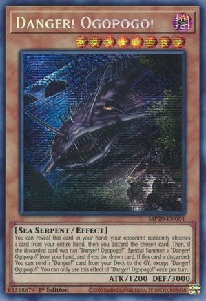 Danger! Ogopogo! [MP20-EN001] Prismatic Secret Rare - Trinity Hobby