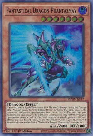 Fantastical Dragon Phantazmay [MP20-EN012] Super Rare - Trinity Hobby