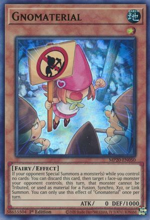 Gnomaterial [MP20-EN050] Ultra Rare - Trinity Hobby