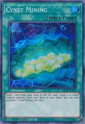 Cynet Mining [MP20-EN072] Super Rare - Trinity Hobby