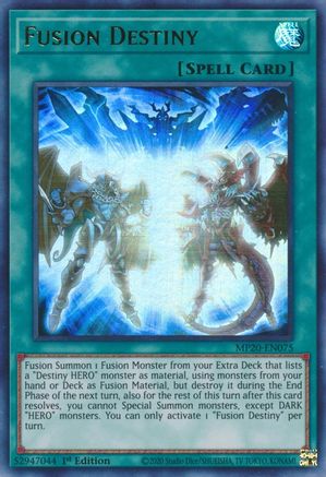 Fusion Destiny [MP20-EN075] Ultra Rare - Trinity Hobby