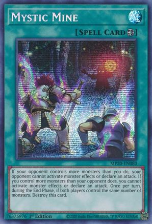 Mystic Mine [MP20-EN080] Prismatic Secret Rare - Trinity Hobby