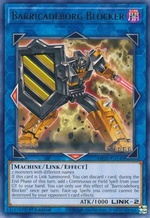 Barricadeborg Blocker [MP20-EN140] Rare - Trinity Hobby