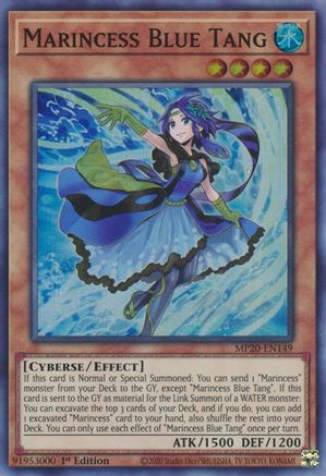 Marincess Blue Tang [MP20-EN149] Super Rare - Trinity Hobby
