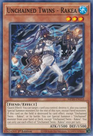Unchained Twins - Rakea [MP20-EN153] Common - Trinity Hobby