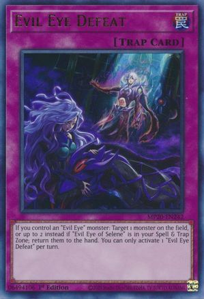 Evil Eye Defeat [MP20-EN242] Ultra Rare - Trinity Hobby
