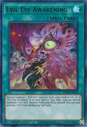 Evil Eye Awakening [MP20-EN239] Ultra Rare - Trinity Hobby
